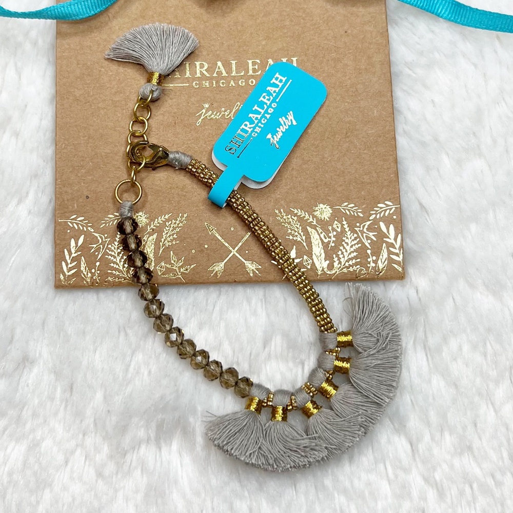 Shiraleah Anthropologie Rylee Bracelet in Grey